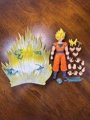 SH Figuarts Dragon Ball Z Demoniacal Fit Super Saiyan 2 Goku Majin Buster *RARE*