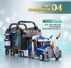 Miniforce Dinoid Warrior DINO COMMANDER Robot Trailer Truck Toy 2025 K-TOY