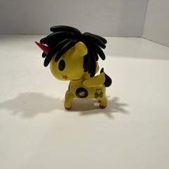 Tokidoki Unicorno Series 1 Ritmo Vinyl Figure Yellow Black Reggae Design