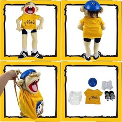 24inch Jeffy Puppet Hand Puppet Plushie Toy, Fun Naughty Puppet Toy