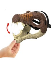 Jurassic World Rebirth Dinosaur Mask Openable Jaw Realistic Adjustable Strap