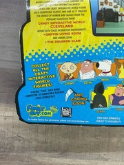 Playmates Family Guy Crazy Interactive World Cleveland Action Figure READ DES F3