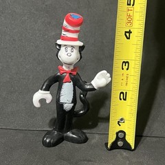 The Cat In The Hat Dr. Seuss Action Figure Turns At The Waist A3