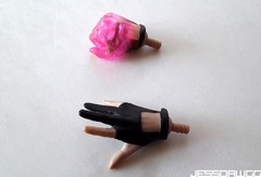 1/6 hands Energy effect Gambit 12″ figure by Sideshow Collectibles X-Men Marvel