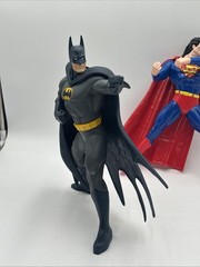 1995 DC Super Heroes Collection Batman Superman Kenner Vinyl Figure 13”