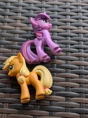 My Little Pony G4 FiM 3″ Figure Lot Of 7 Toys w/ Brushable Hair 2010 Magic