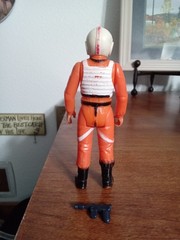 Vintage Star Wars 1978 Luke X-Wing Pilot Figure Complete KADER MIHK COO! *READ*!
