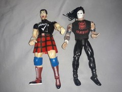 WCW ToyBiz VAMPIRO Figure TNT T-Shirts ‘N Tattoos 2000 & Roddy Piper Figure #JVS