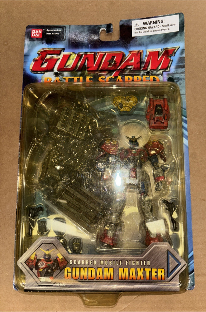 GUNDAM Battle Scarred Mobile Fighter Gundam Maxter BANDAI NIB