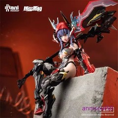 Anime AniMester Thunderbolt Squad Barbera Red 1/9 Scale Action Figure Gift 21cm