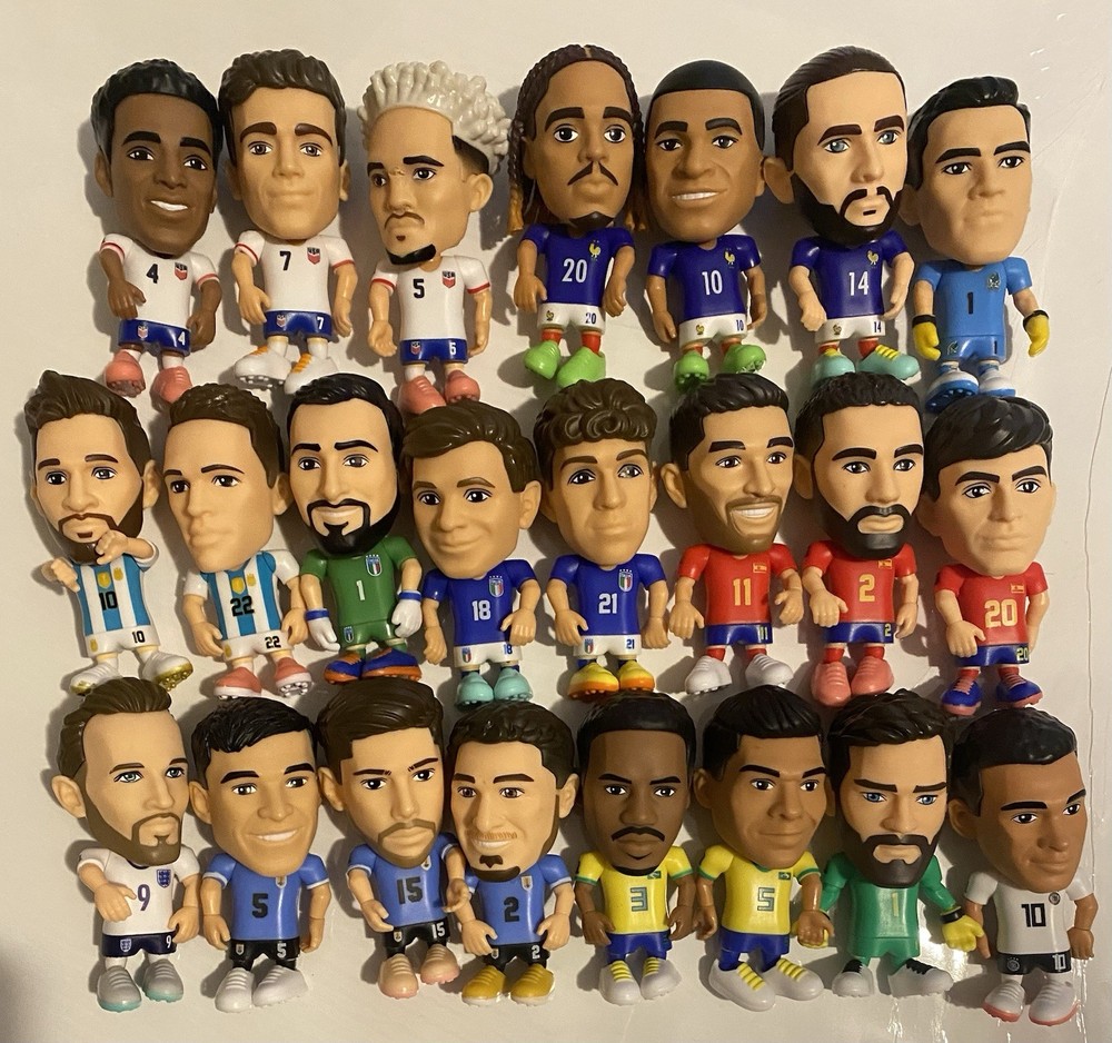 Fifa World Cup 2026 Zuru Ballers Lot 23 Figures Plus Field Pieces Etc
