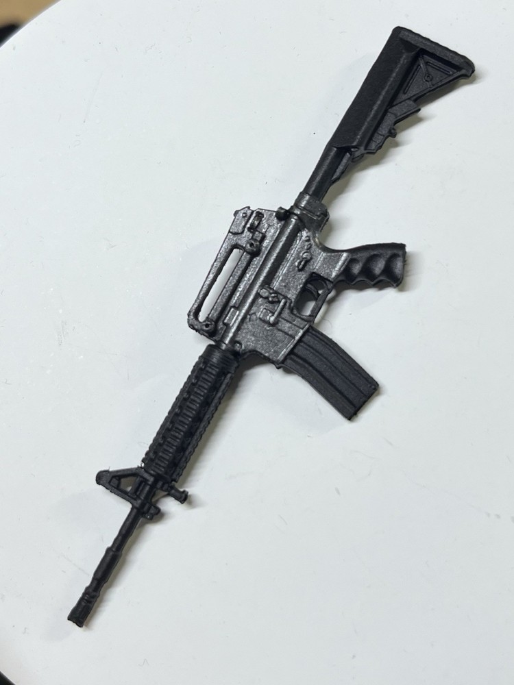 Custom HK416 Rifle 1/12 Scale Action Figure Weapons / Gun