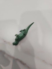 Vintage 90’s Panini mini figures dinosaur Cynognathus Rubbery