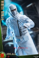 TW2141: TWTOYS White Ninja (GI Joe Storm Shadow) 1/12 ACTION FIGURE In Stock