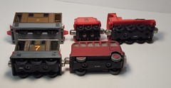 2002 Thomas Take-n-Play Lot Bertie Toby James Lot ERTL 1999 Toby