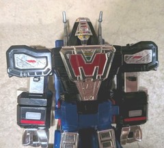 2 MEGAZORD Lot astro delta 1997 POWER RANGERS space 8″ 9″ bandai Megaranger Sent