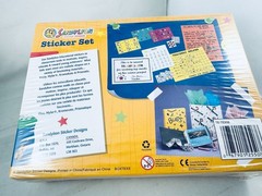 Sandylion box sticker set. 6 rolls. Balloon Apple Foot Stars Insects. NEW