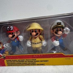 Super Mario Odyssey Multi-Pack 3 Figures Set 2021 New Sealed Jakks Box HTF RARE