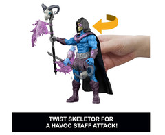 Masters of The Universe Havoc Staff Attack Skeletor Action Figure 5.5Inches BNEW