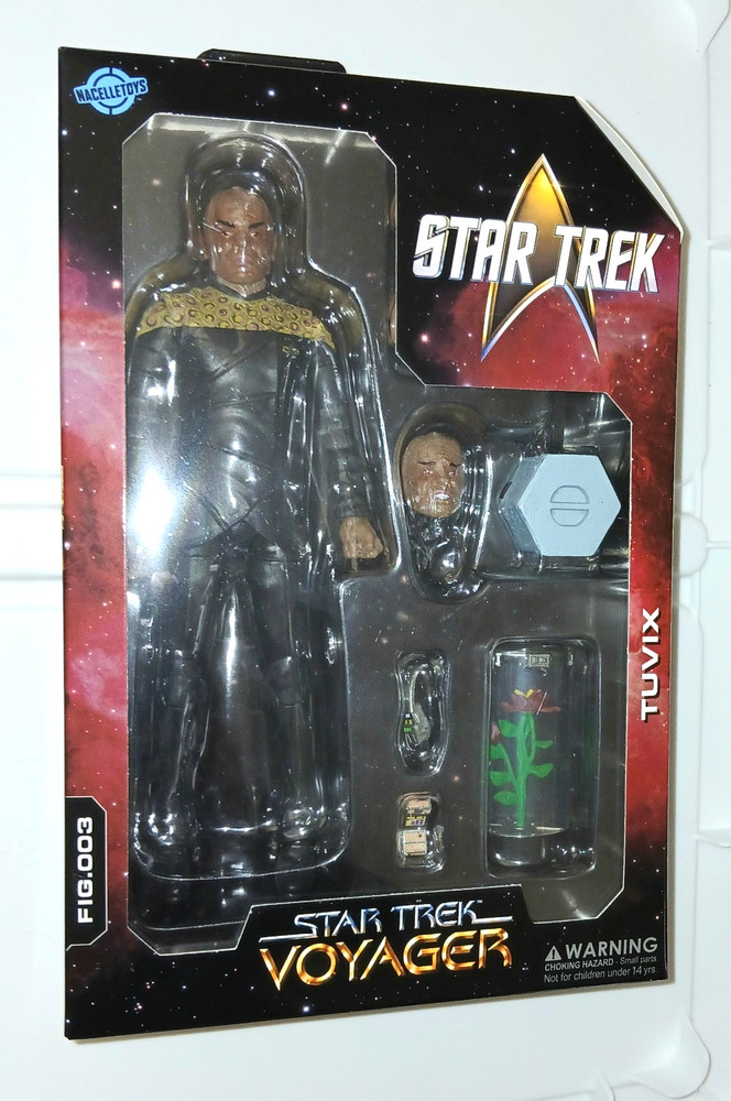 STAR TREK VOYAGER TUVIX 1/10 7″ FIGURE 003 NACELLE TOYS NEW SEALED