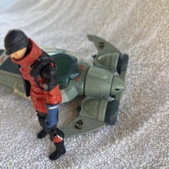 2009 G.I. JOEROC POLAR SHARC SUBMARINE with ICE STORM Rare Figure