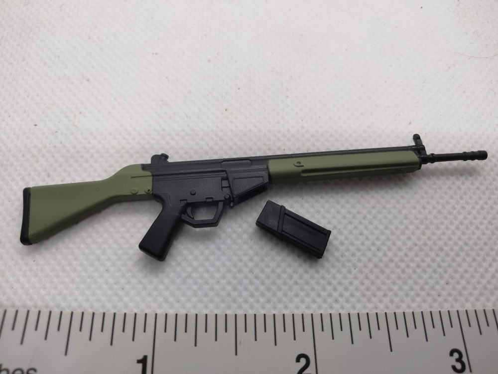 G3 Assault Rifle Gun 1:12 Scale Gun Weapon Action Figure Accessory