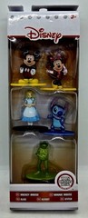 Disney Nano MetalFigs Toys Die-Cast Metal Figurines Set Mickey Stitch Kermit