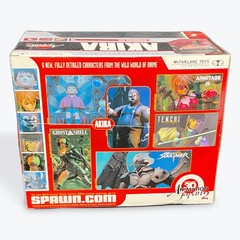 AKIRA Kaneda on Motorcycle Deluxe Boxed Set MCFARLANE TOYS 2001 NEW!