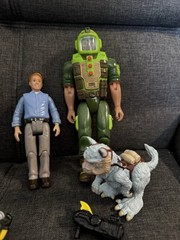 Vintage Toy Lot You Island, Command Lizard Playskool Star Wars Etc Look!
