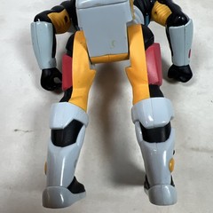 Vintage Lazer Wars Toy Island Vaughn Action Figure 1998 Gray Black Yellow Red