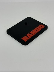 Custom Coleco Rambo Figure Stands! Vintage! Figures not included!