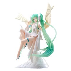 Hatsune Miku Wedding Dress Kawaii Swimsuit PVC Action Figure Gift