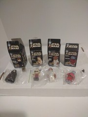 2005 Tomy Star Wars Figures Kubrick Series 5 – 60mm Tall , Leia, Luke, etc
