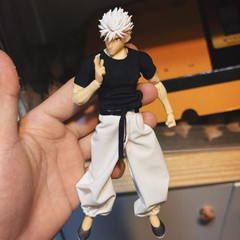 1/12 Custom Hands + shoes + head sculpt For 6” Jujutsu Kaisen Satoru Gojo set