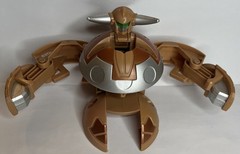 Bakugan Primo Vulcan Tan Subterra DEKA JUMBO Display Figure 620g