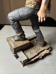 Infamous 2 Cole McGrath Hero Edition Figure Statue w/ Base 2011 8″ Sony PS3