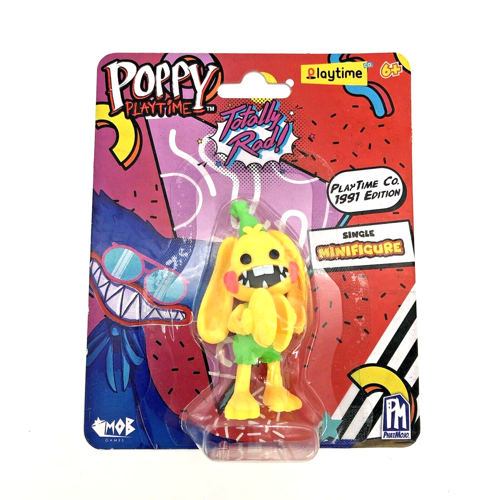 Poppy Playtime Bunzo Bunny Collectable Mini Figure New Factory Sealed Package