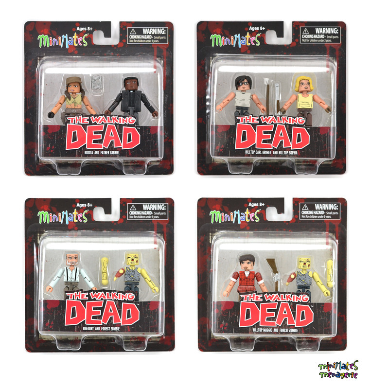 Walking Dead Minimates Series 8 Complete Set