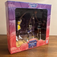 1996 Kenner Starting Lineup Collectors Club Edition Basketball Wilt Shaq Kareem