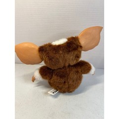 NECA Gremlins Gizmo Mogwai Plush Vinyl Interactive Toy Brown White 7in 2011