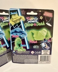 ORB Funkee Monkee Glow in the Dark Stretch Pose Twist Bend Yellow And Green 2pc