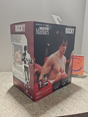 McFarlane Movie Maniacs Rocky Balboa Red Trunks Limited Platinum Ed. Figure NISP