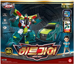 Choirock Hello Carbot The Braves HEAT GUY Car Detective Robot X-Cube Pack