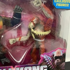 Godzilla x Kong MonsterVerse Kong vs Skar King Figures Diorama RARE EXCLUSIVE