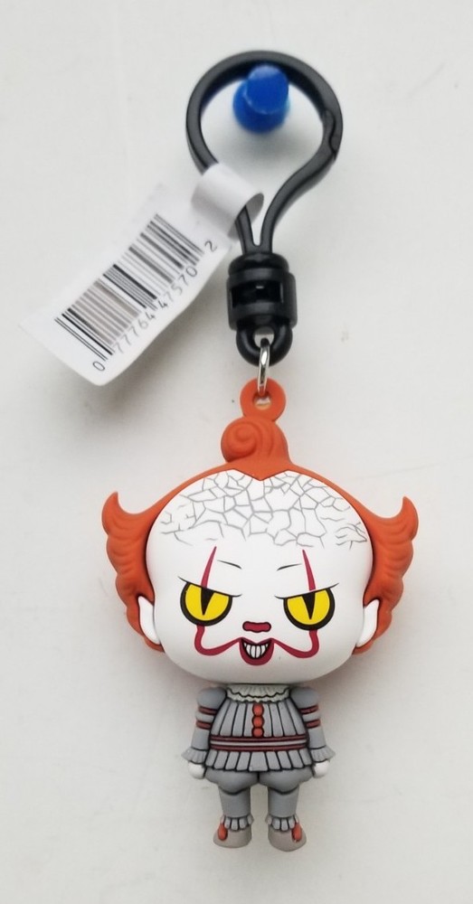 (2025) Monogram 2.75″ HBO IT: Welcome To Derry “Pennywise” 3D Figural Bag Clip