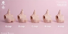 Worldbox 1:6 E cup Light wheat color Breast Kits Cover Fit 12” Female PH Body