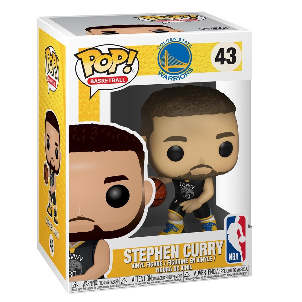 Funko Pop Nba Warriors – Stephen Curry One Size – Collectable Vinyl Figure –