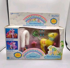 Vintage 1988 Hasbro G1 My Little Pony Dance N Prance Pony Swinger New MLP Toy