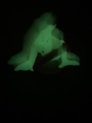 Ghostbusters No Ghost Sign Logo Glow in the Dark Figure Mattel No Base