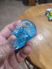 Rainbow Friends Series 2 Mini Figure CYAN 2.5in transparent blue